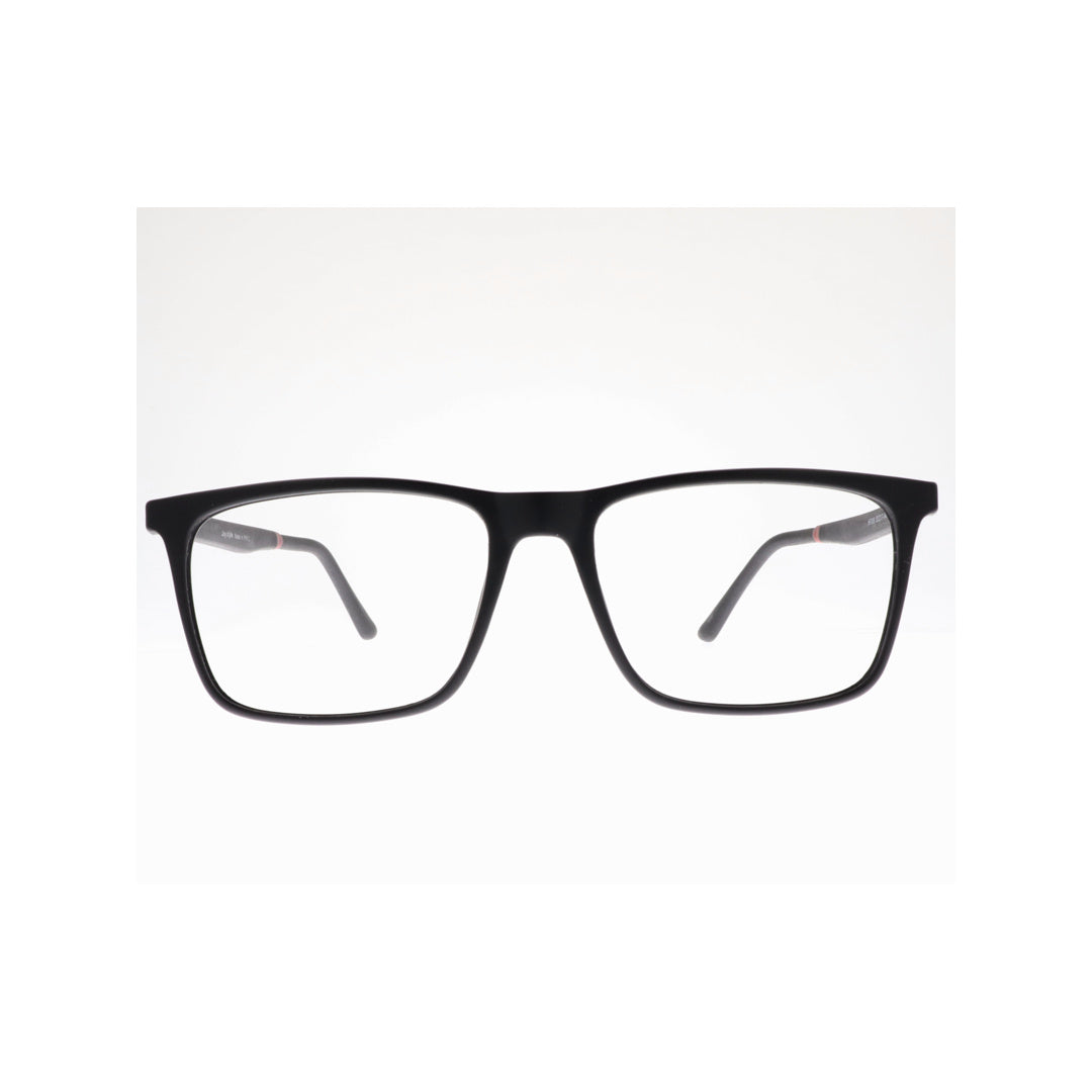 Joy Style For Unisex Eyeglasses Square Shape Size 53 Hf306c3 Matte Black