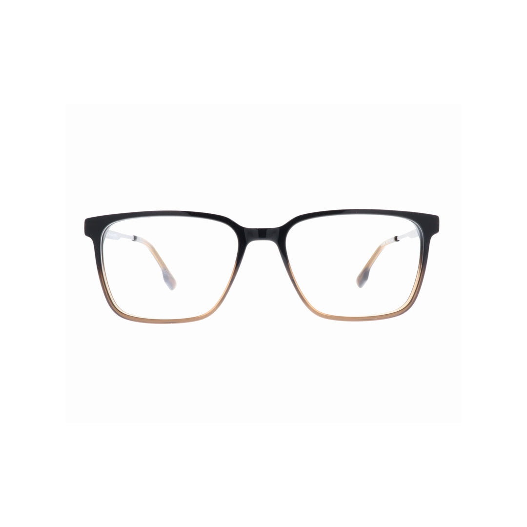 Joy Style For Unisex Eyeglasses Square Shape Size 54 1339c2 Black Bronze
