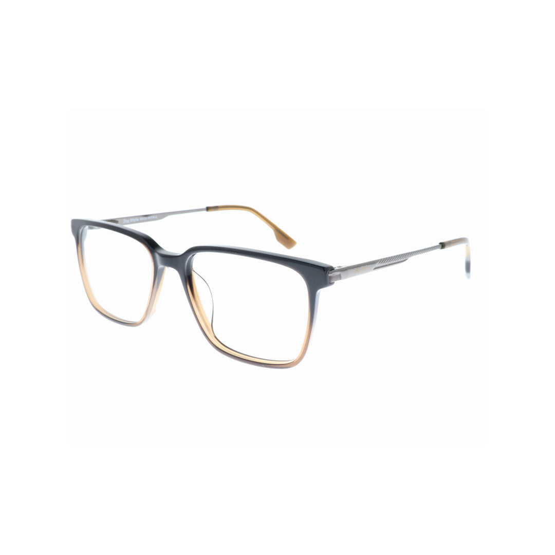 Joy Style For Unisex Eyeglasses Square Shape Size 54 1339c2 Black Bronze