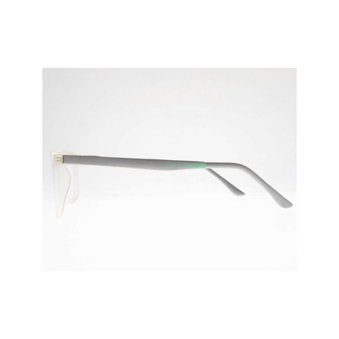 Joy Style For Unisex Eyeglasses Square Shape Size 54 Hf304c7 Clear White
