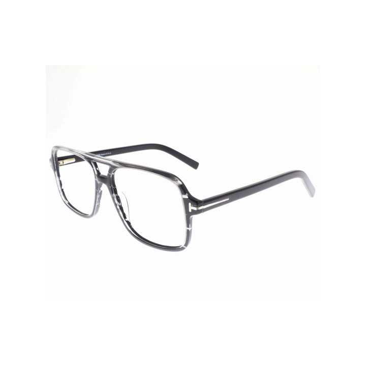 Joy Style For Unisex Eyeglasses Square Shape Size 55 5745c202 Grey Black Pattern