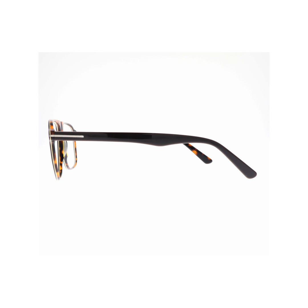Joy Style For Unisex Eyeglasses Square Shape Size 55 5748c114 Dark Brown