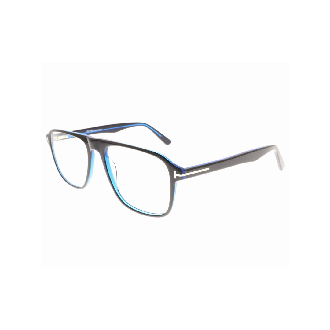 Joy Style For Unisex Eyeglasses Square Shape Size 55 5748c123 Black Blue