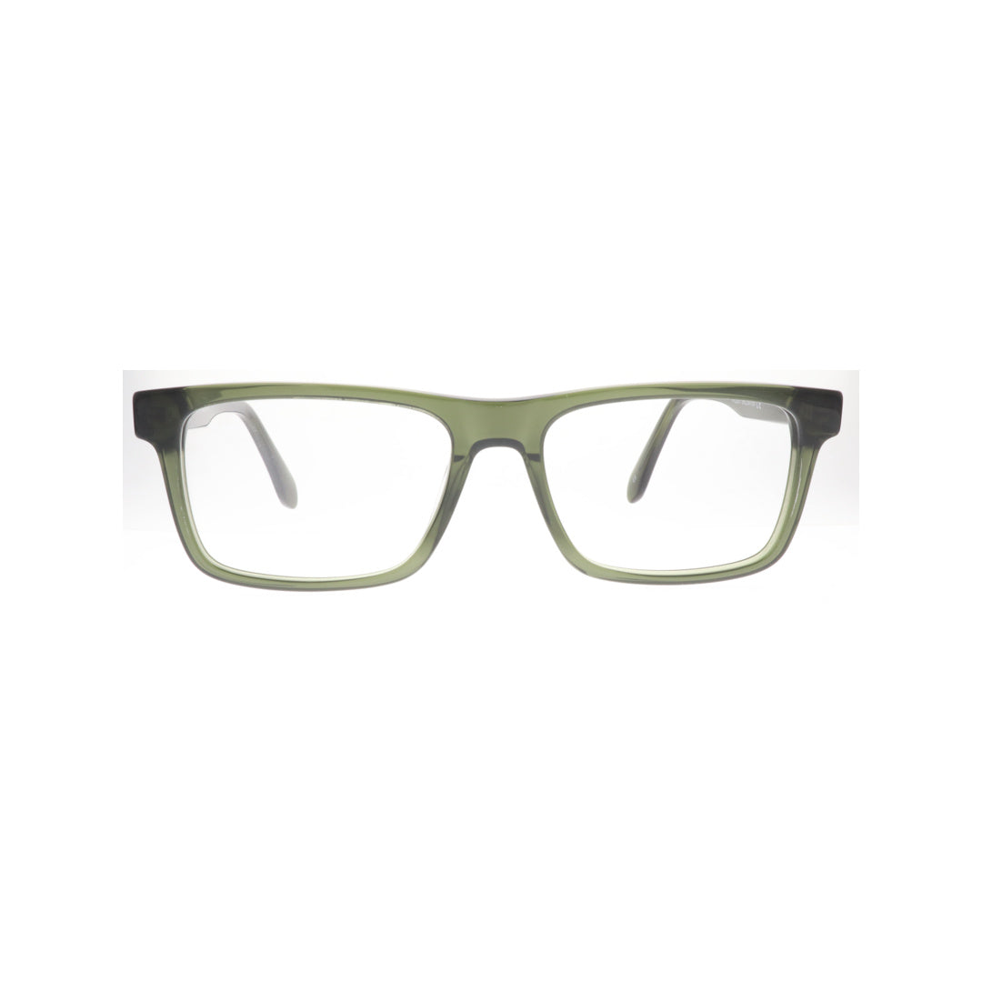 Joy Style For Unisex Eyeglasses Square Shape Size 56 2261c3 Green