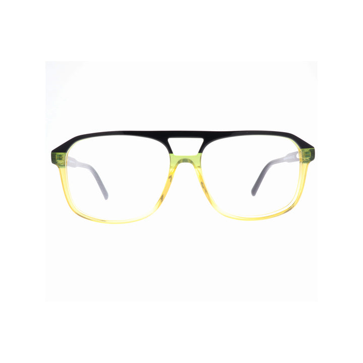Joy Style For Unisex Eyeglasses Square Shape Size 57 10045c4 Yellow Black