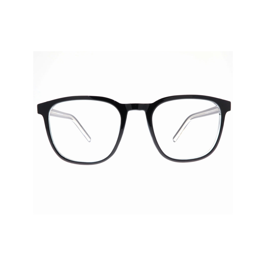 Joy Style For Unisex Eyeglasses Square Size 53 1888c2 Black
