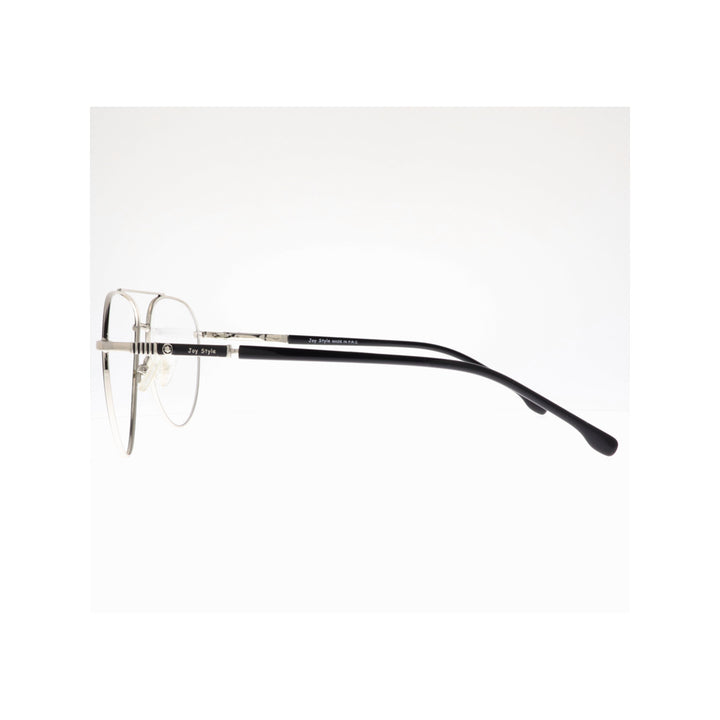Joy Style For Unisex Metal Eyeglasses Aviator Shape 56 0818c6 Black Silver
