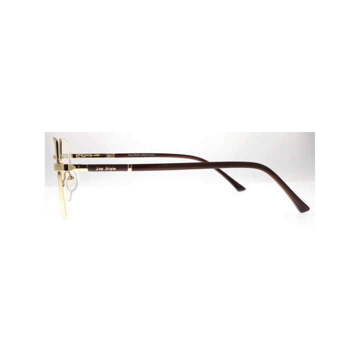 Joy Style For Unisex Metal Eyeglasses Round Shape Size 49 8830c1 Gold