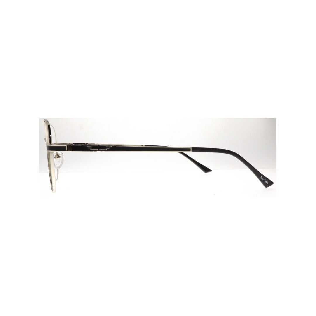 Joy Style For Unisex Metal Eyeglasses Round Shape Size 50 8871c2 Silver