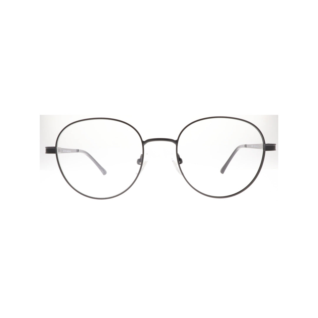 Joy Style For Unisex Metal Eyeglasses Round Shape Size 50 8871c5 Matte Black