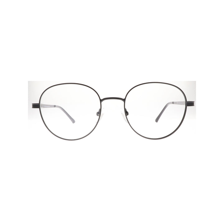 Joy Style For Unisex Metal Eyeglasses Round Shape Size 50 8871c5 Matte Black