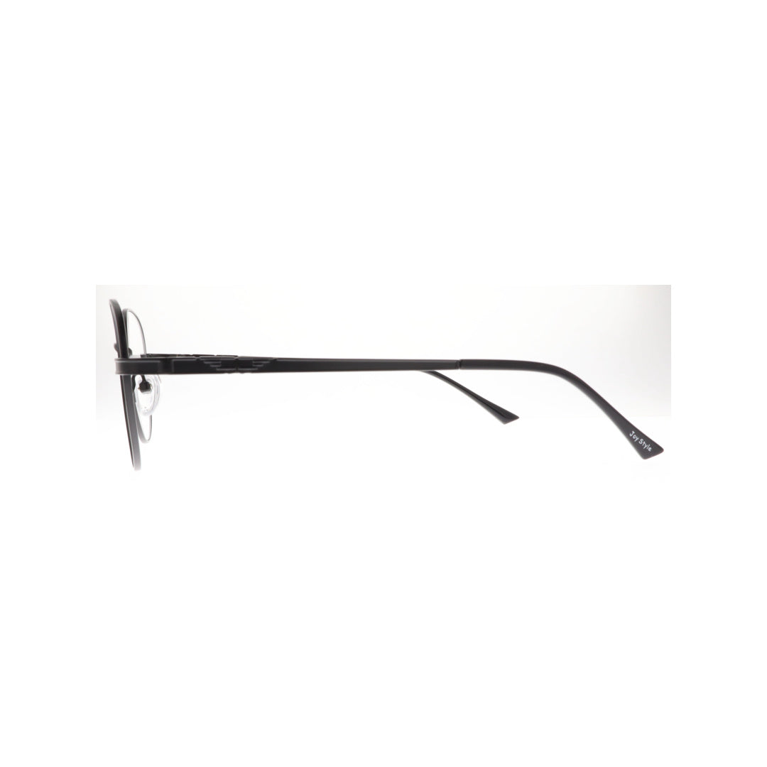 Joy Style For Unisex Metal Eyeglasses Round Shape Size 50 8871c5 Matte Black