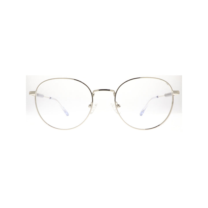 Joy Style For Unisex Metal Eyeglasses Round Shape Size 52 5402c2 Gold