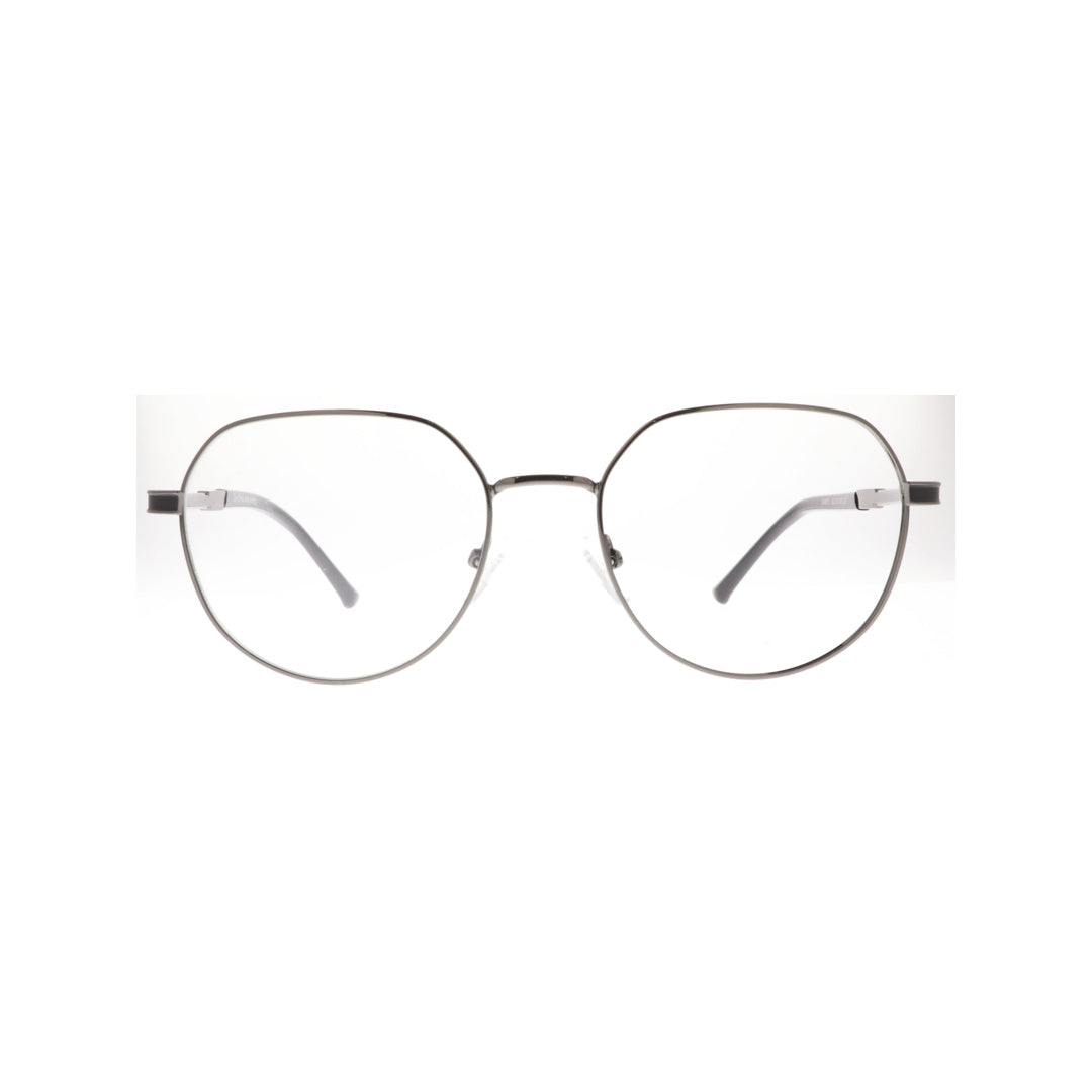 Joy Style For Unisex نظارات معدنية شكل دائري مقاس 52 8875c3 لون رصاصي داكن