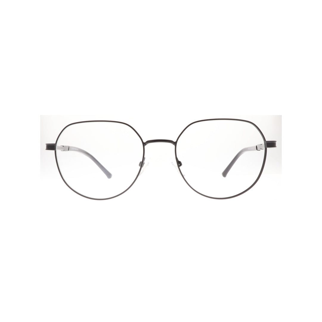 Joy Style For Unisex Metal Eyeglasses Round Shape Size 52 8875c5 Matte Black
