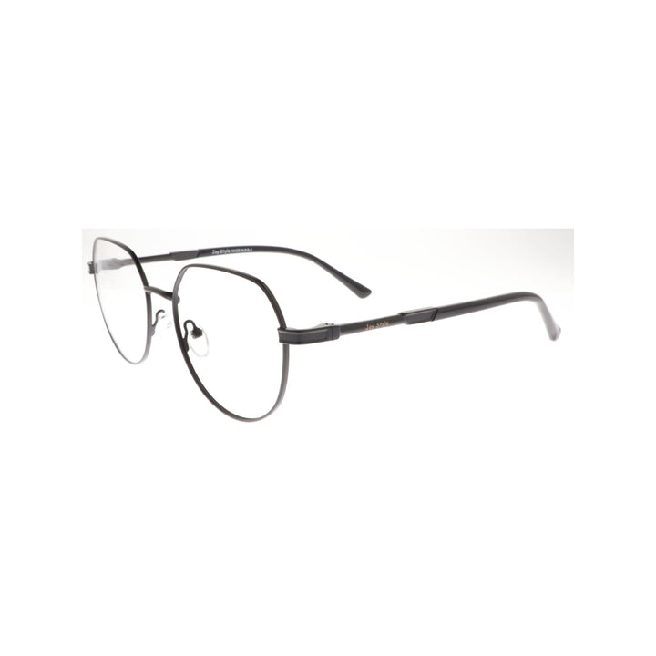 Joy Style For Unisex Metal Eyeglasses Round Shape Size 52 8875c5 Matte Black