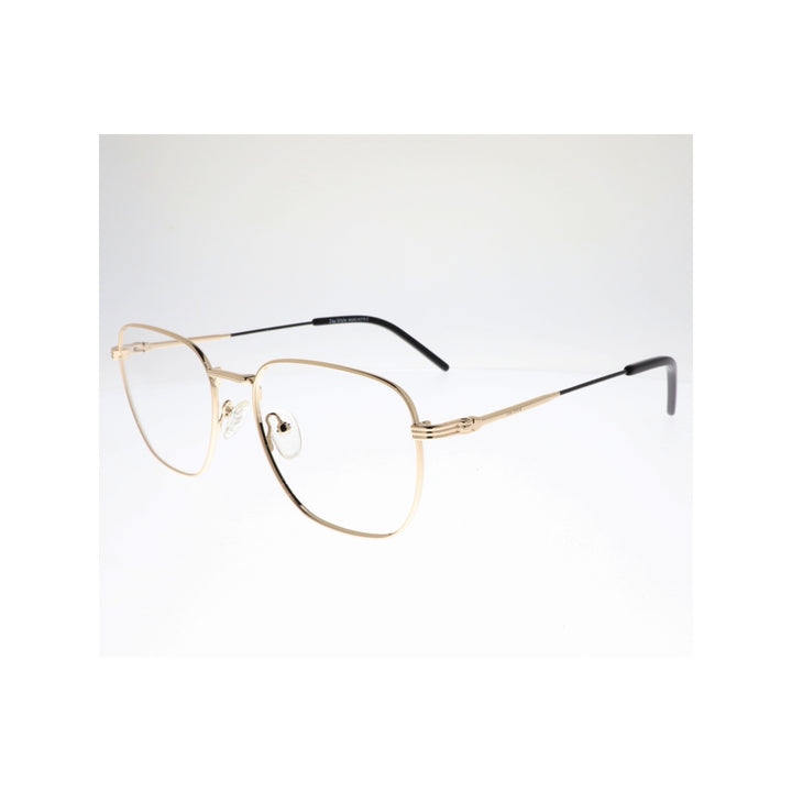 Joy Style For Unisex Metal Eyeglasses Soft Square Shape Size 54 2112c3 Gold
