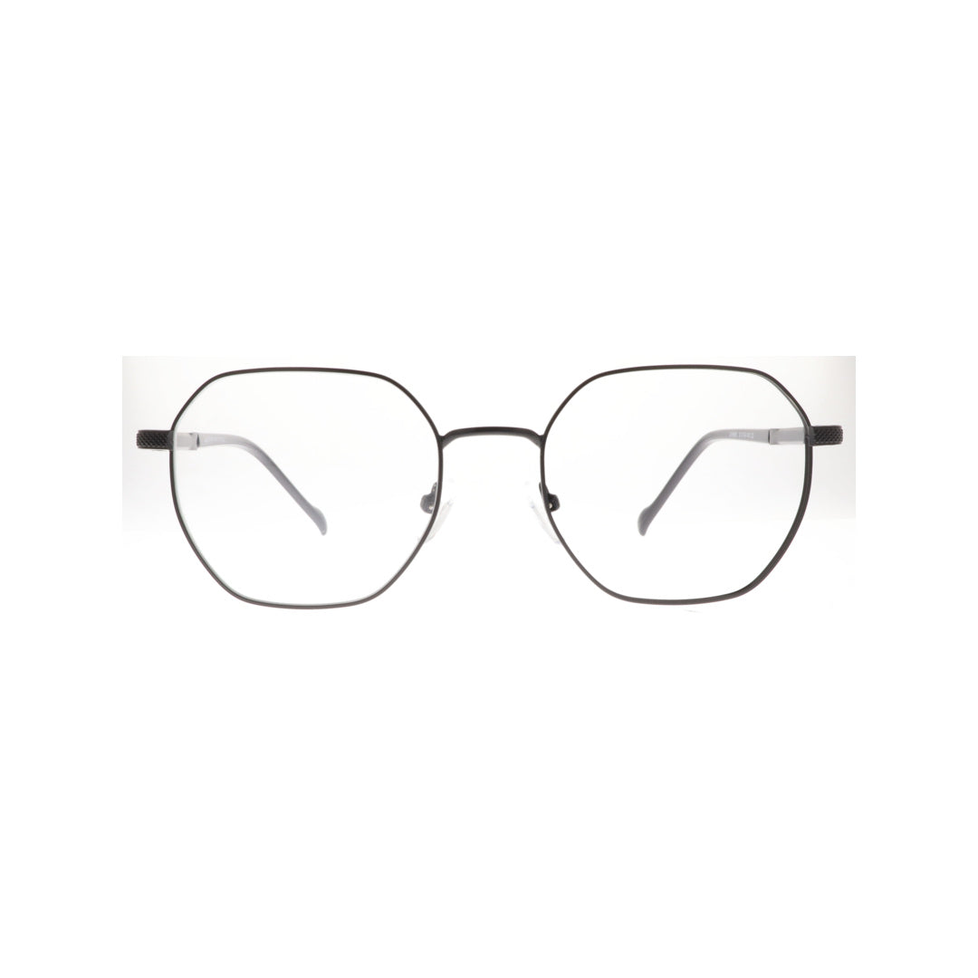 Joy Style For Unisex Metal Eyeglasses Soft Square Size 51 8865c5 Matte Black