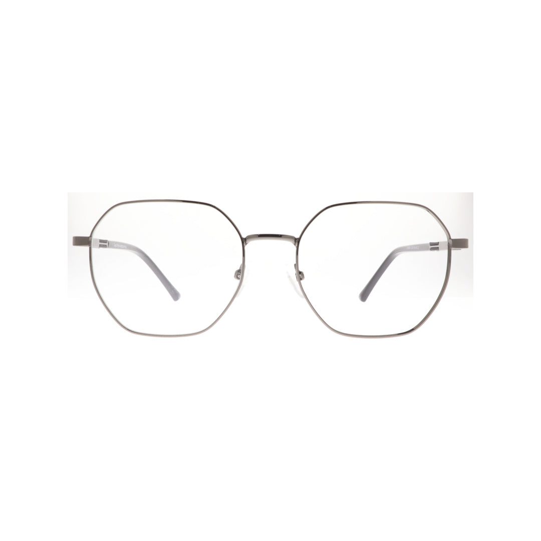 Joy Style For Unisex Metal Eyeglasses Soft Square Size 52 8856c3 Gunmetal