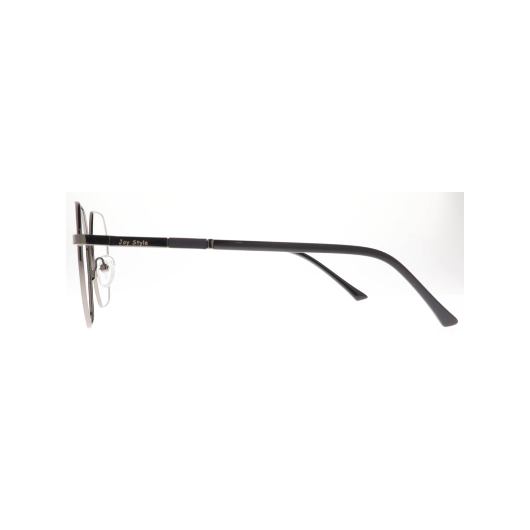 Joy Style For Unisex Metal Eyeglasses Soft Square Size 52 8856c3 Gunmetal