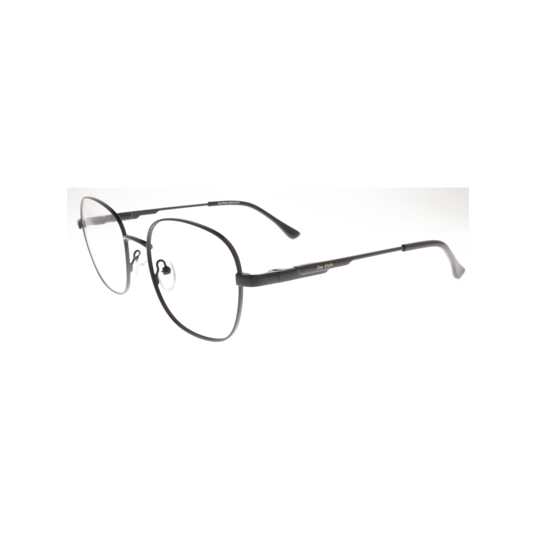 Joy Style For Unisex Metal Eyeglasses Soft Square Size 52 8877c5 Matte Black