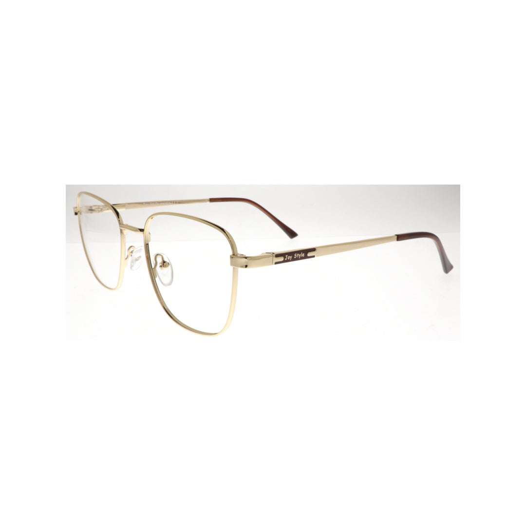 Joy Style For Unisex Metal Eyeglasses Soft Square Size 53 8840c1 Gold