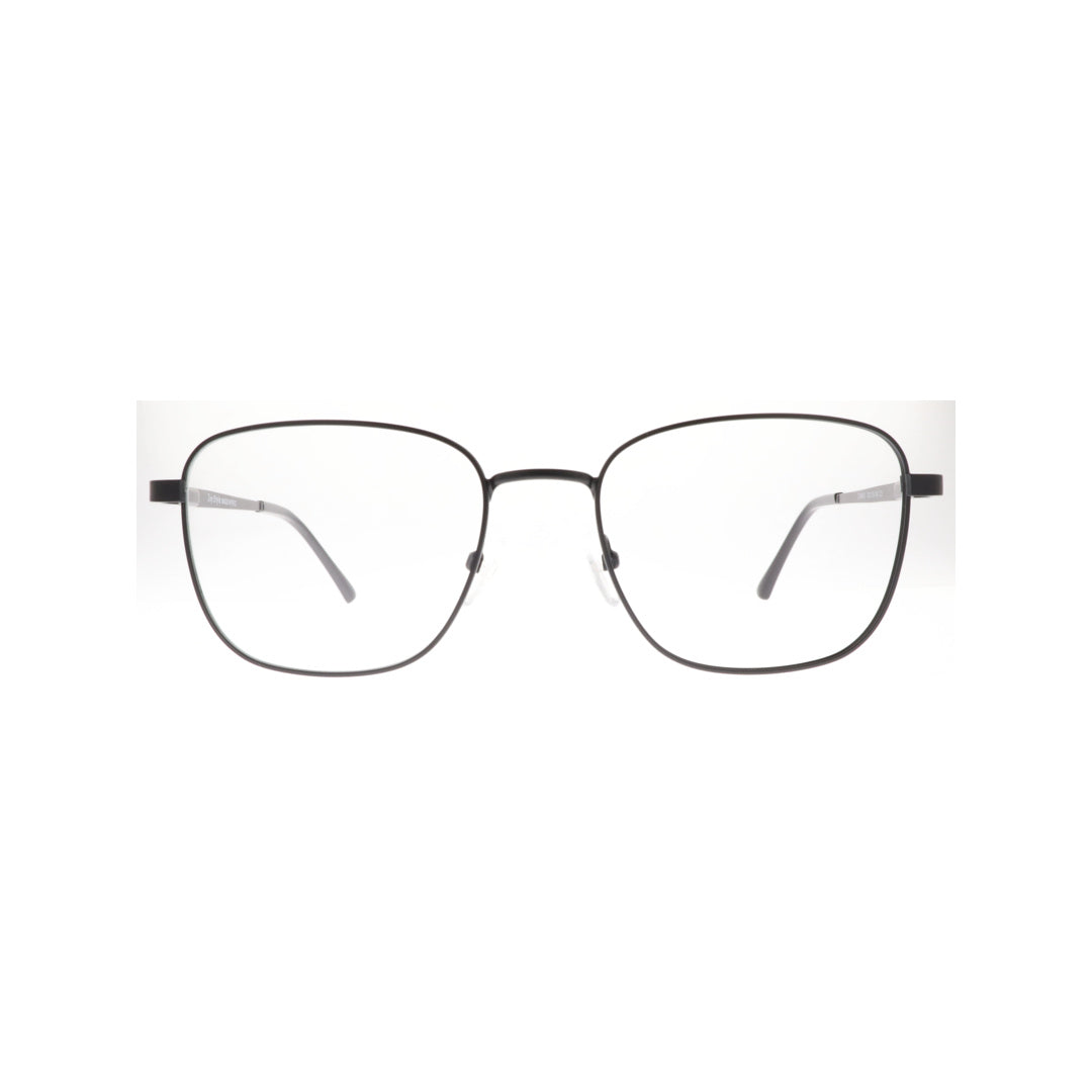 Joy Style For Unisex Metal Eyeglasses Soft Square Size 53 8840c5 Matte Black