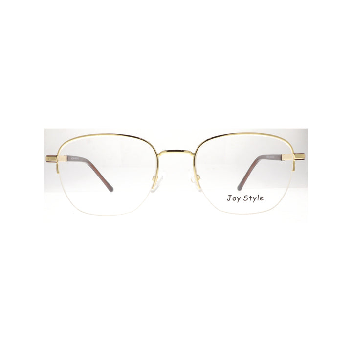 Joy Style For Unisex Metal Eyeglasses Soft Square Size 53 8859c1 Gold