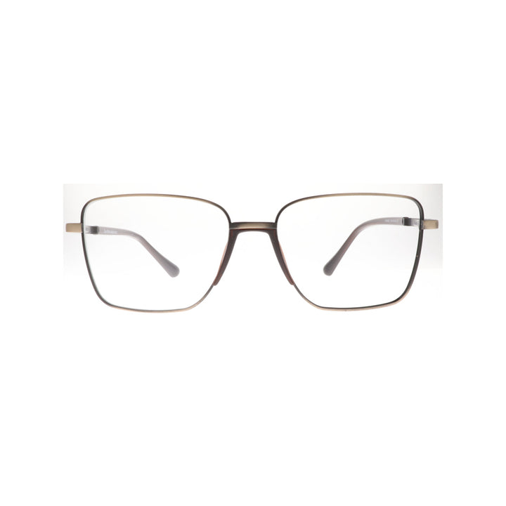 Joy Style For Unisex Metal Eyeglasses Soft Square Size 54 6408c3 Bronze