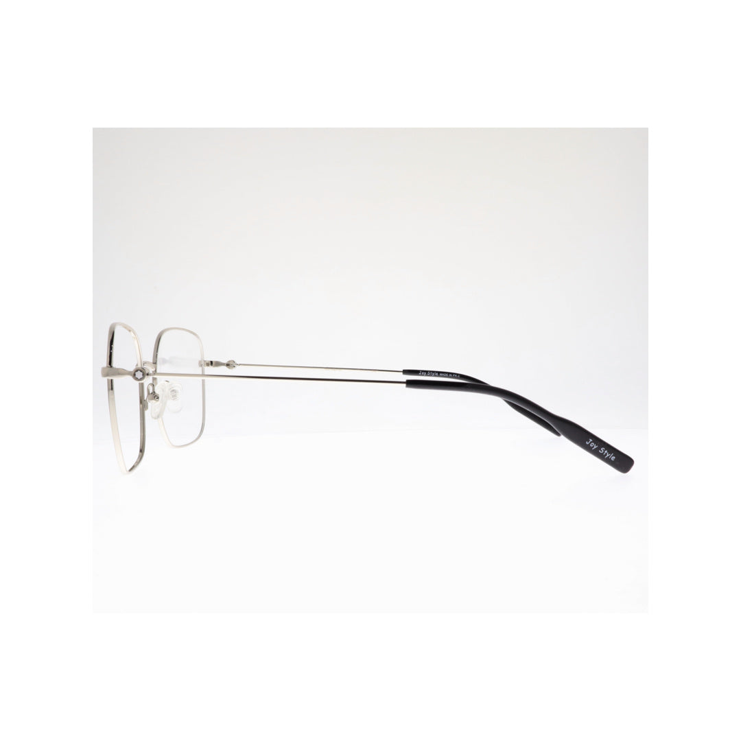 Joy Style For Unisex Metal Eyeglasses Square Shape 53 0834c4 Silver