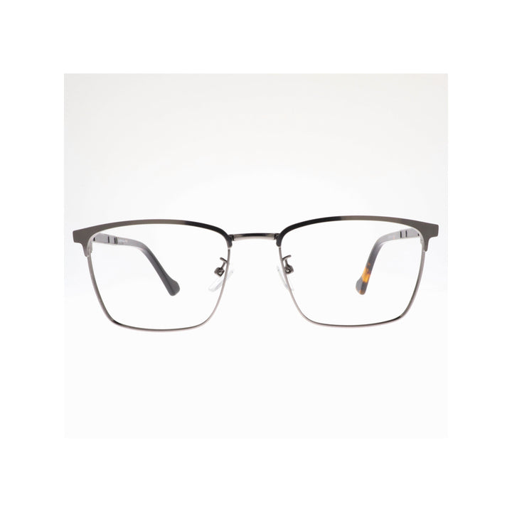 Joy Style For Unisex Metal Eyeglasses Square Shape Size 53 8201c2 Gunmetal