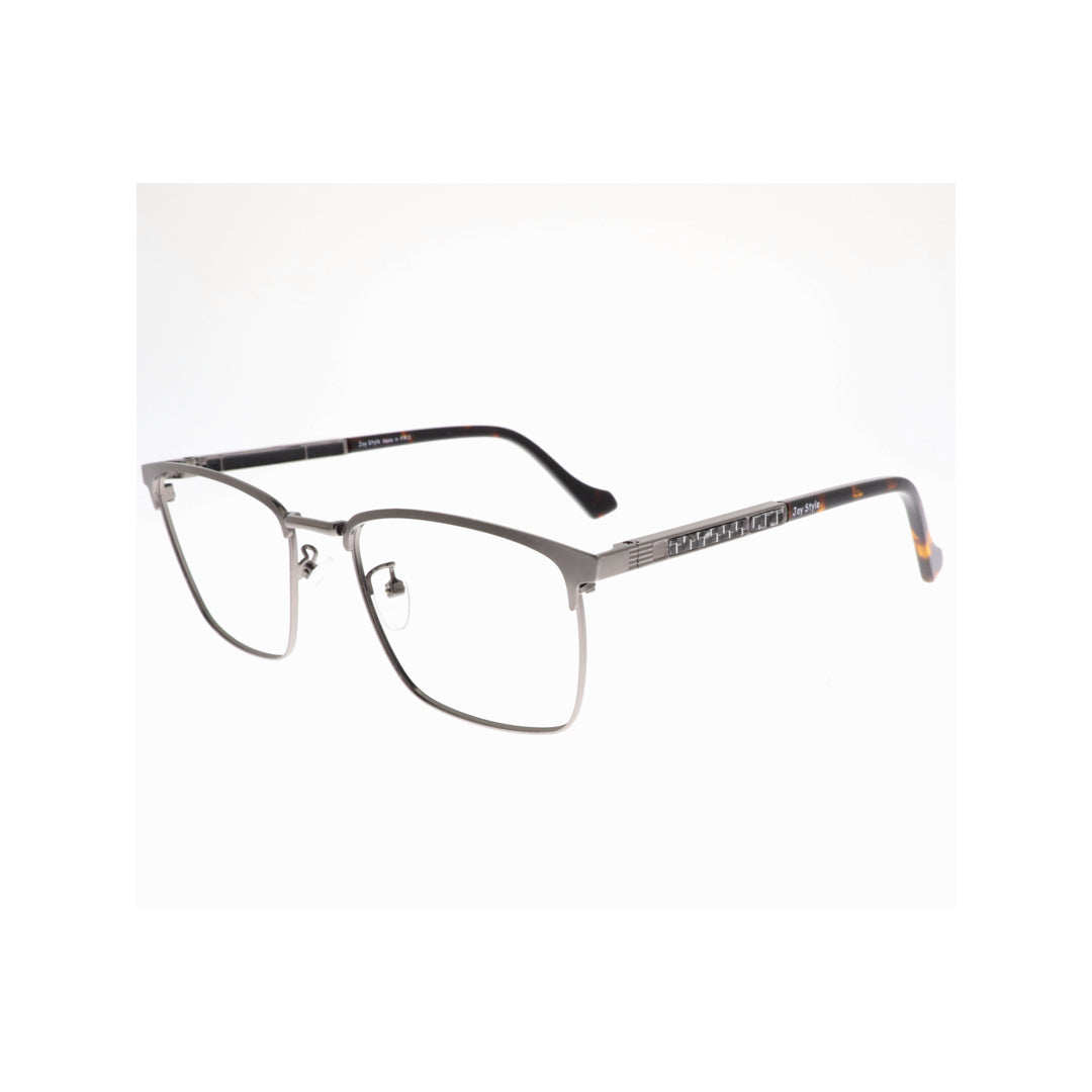 Joy Style For Unisex Metal Eyeglasses Square Shape Size 53 8201c2 Gunmetal