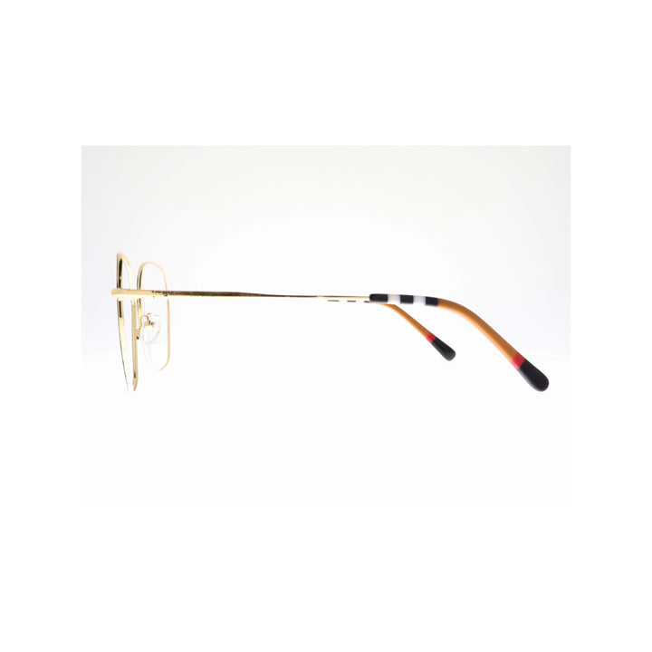 Joy Style For Unisex Metal Eyeglasses Square Shape Size 54 1256c1 Black Gold