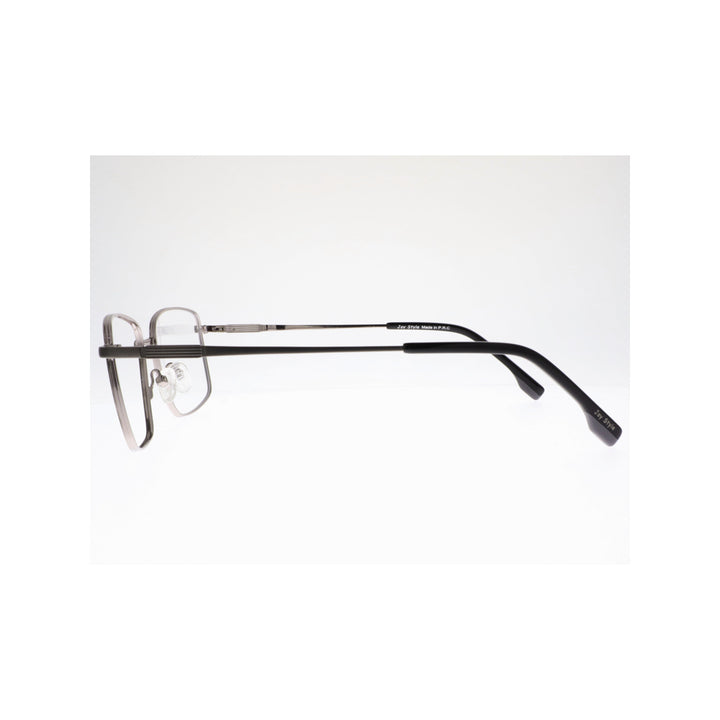 Joy Style For Unisex Metal Eyeglasses Square Shape Size 55 Yj0311c2 Gunmetal
