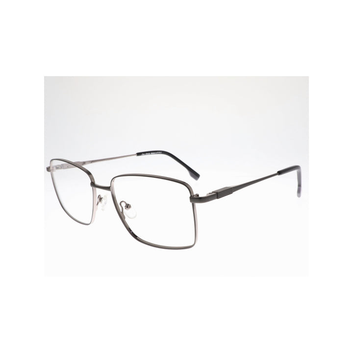 Joy Style For Unisex Metal Eyeglasses Square Shape Size 55 Yj0311c2 Gunmetal