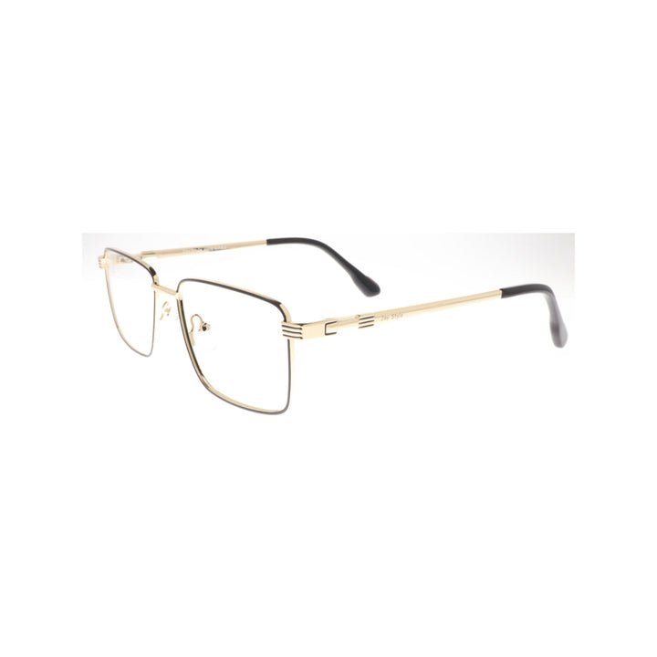 Joy Style For Unisex Metal Eyeglasses Square Size 52 5408c1 Black Gold