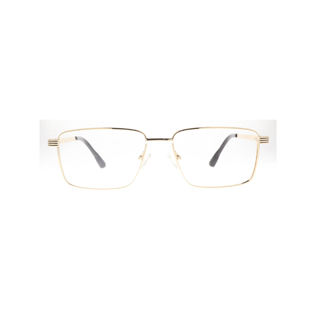 Joy Style For Unisex Metal Eyeglasses Square Size 52 5408c5 Gold