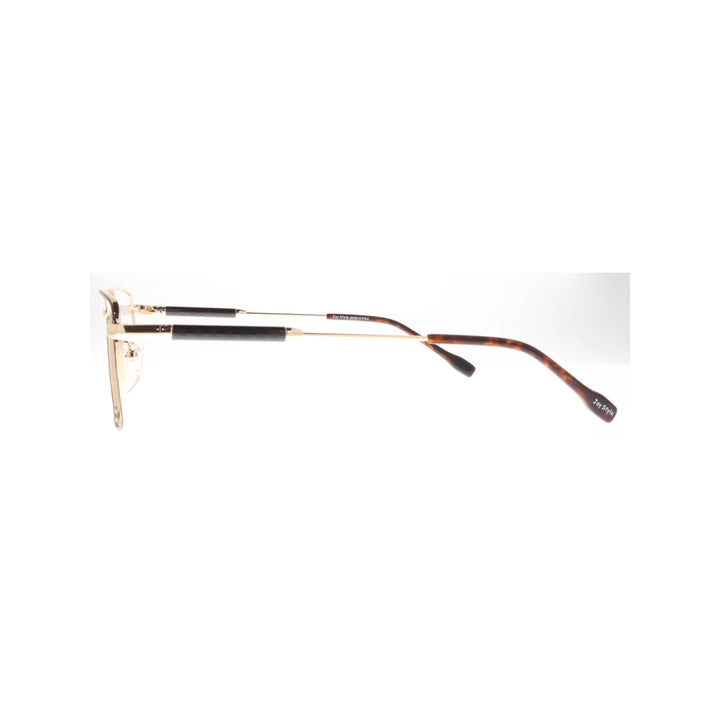 Joy Style For Unisex Metal Eyeglasses Square Size 54 5409c3 Brown Gold