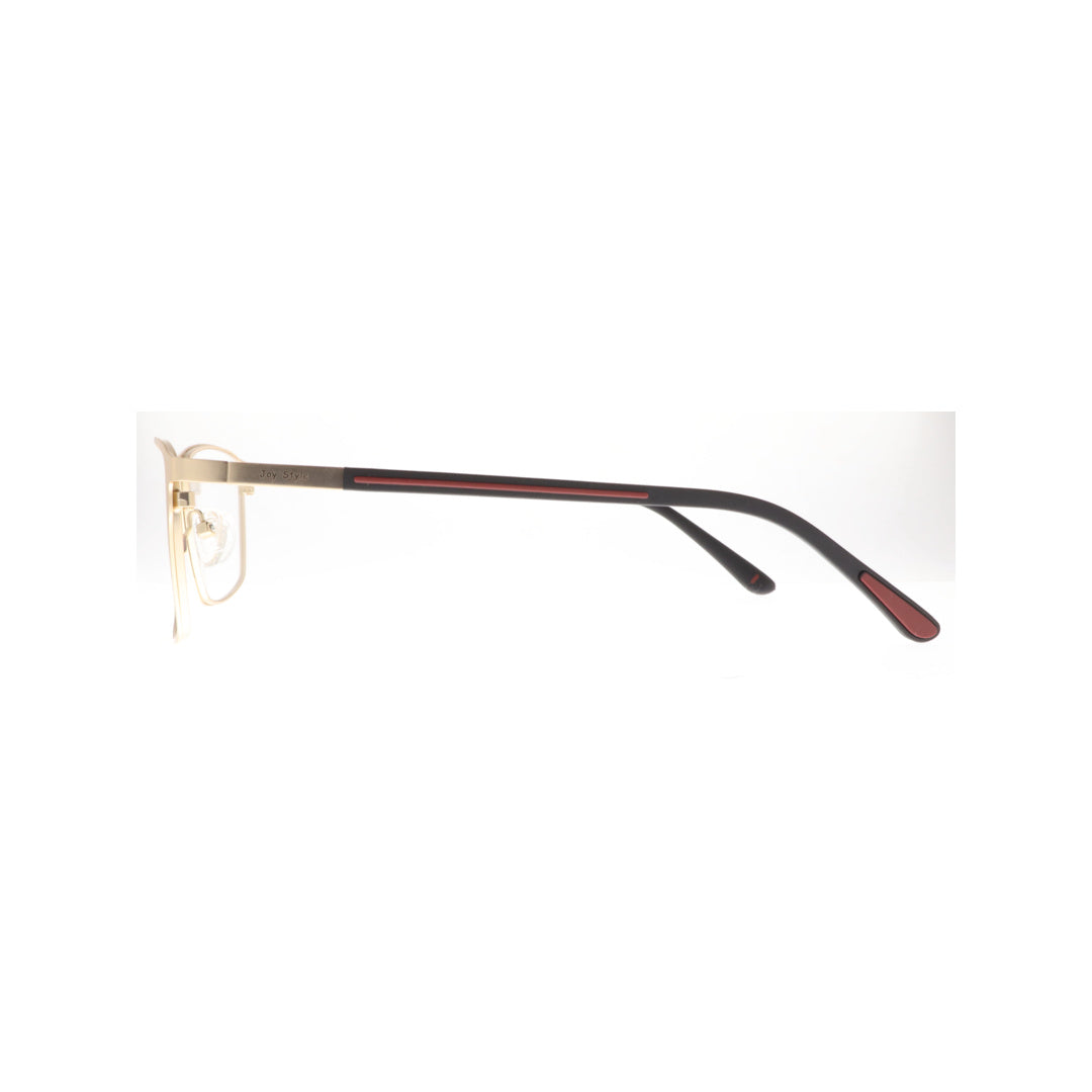 Joy Style نظارات معدنية للجنسين مقاس مربع 54 6401c4 ذهبي مطفي