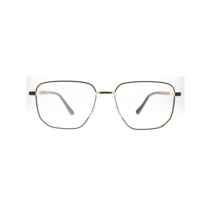 Joy Style For Unisex Metal Eyeglasses Square Size 54 6407c1 Black Gold