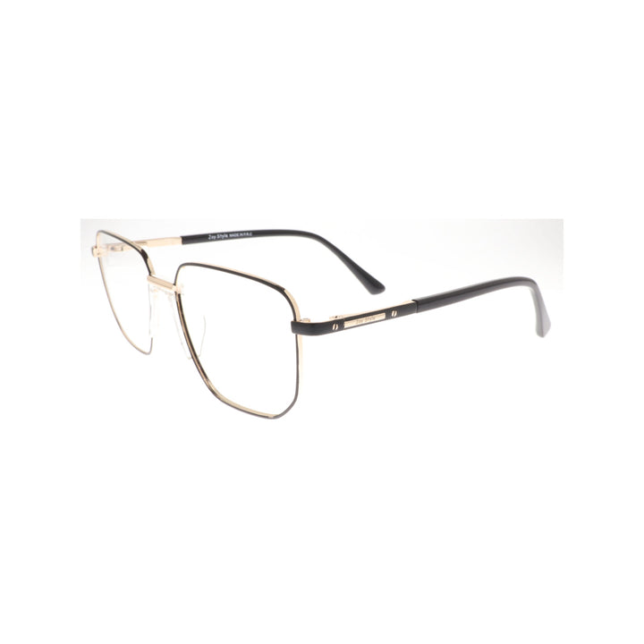 Joy Style For Unisex Metal Eyeglasses Square Size 54 6407c1 Black Gold
