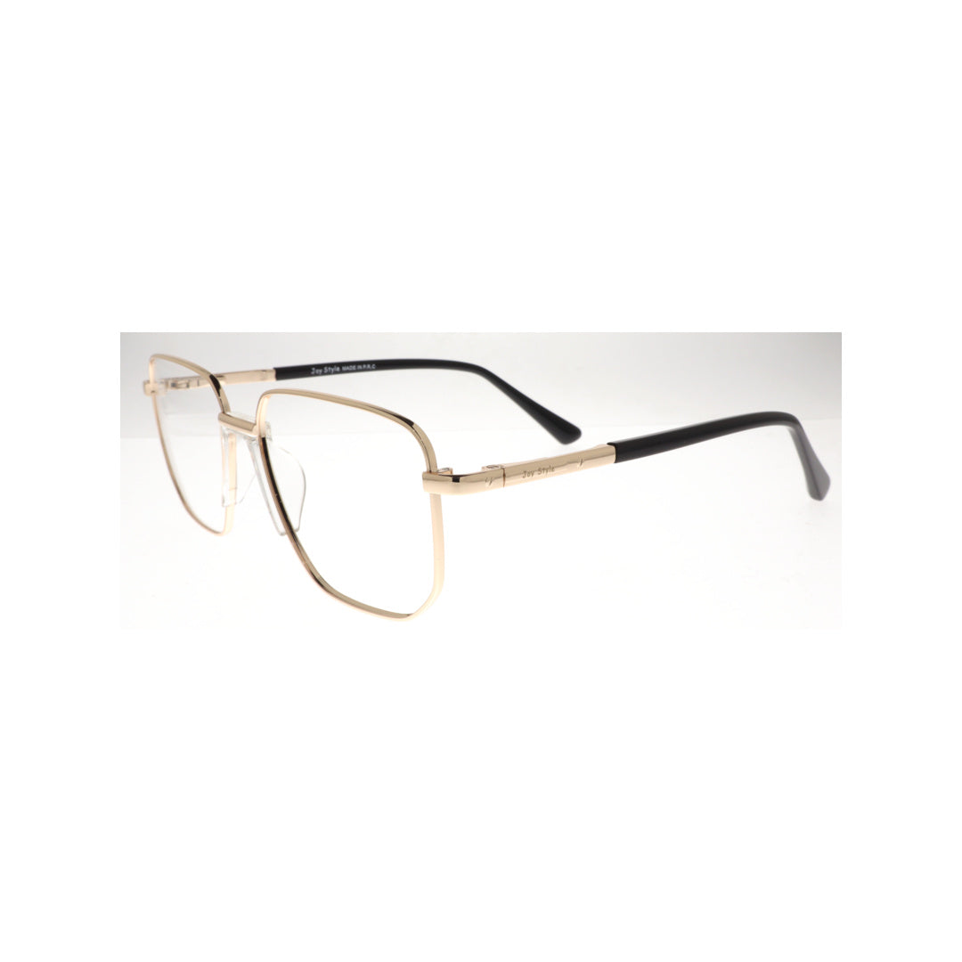 Joy Style For Unisex Metal Eyeglasses Square Size 54 6407c5 Gold