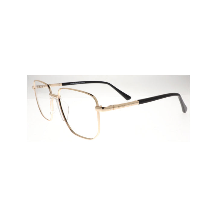 Joy Style For Unisex Metal Eyeglasses Square Size 54 6407c5 Gold