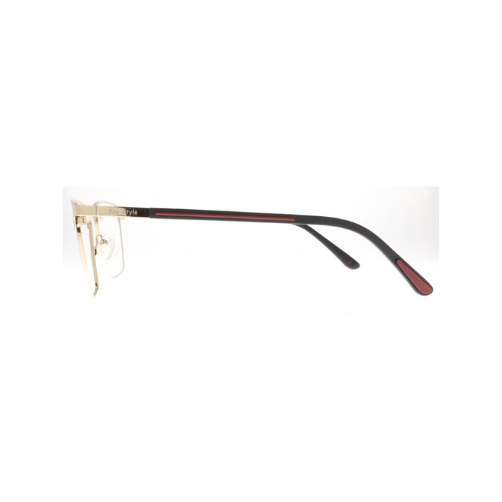 Joy Style For Unisex Metal Eyeglasses Square Size 55 6400c3 Gold