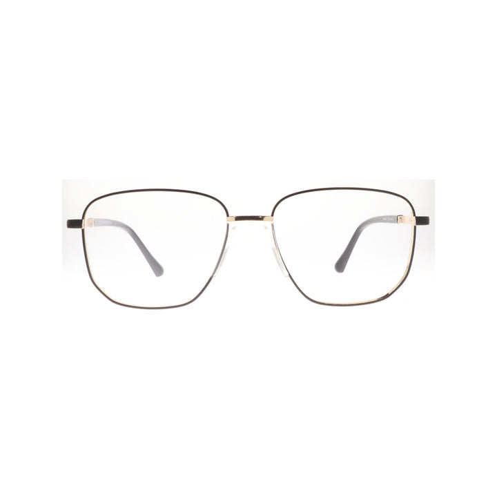 Joy Style For Unisex Metal Eyeglasses Square Size 55 6409c1 Black Gold
