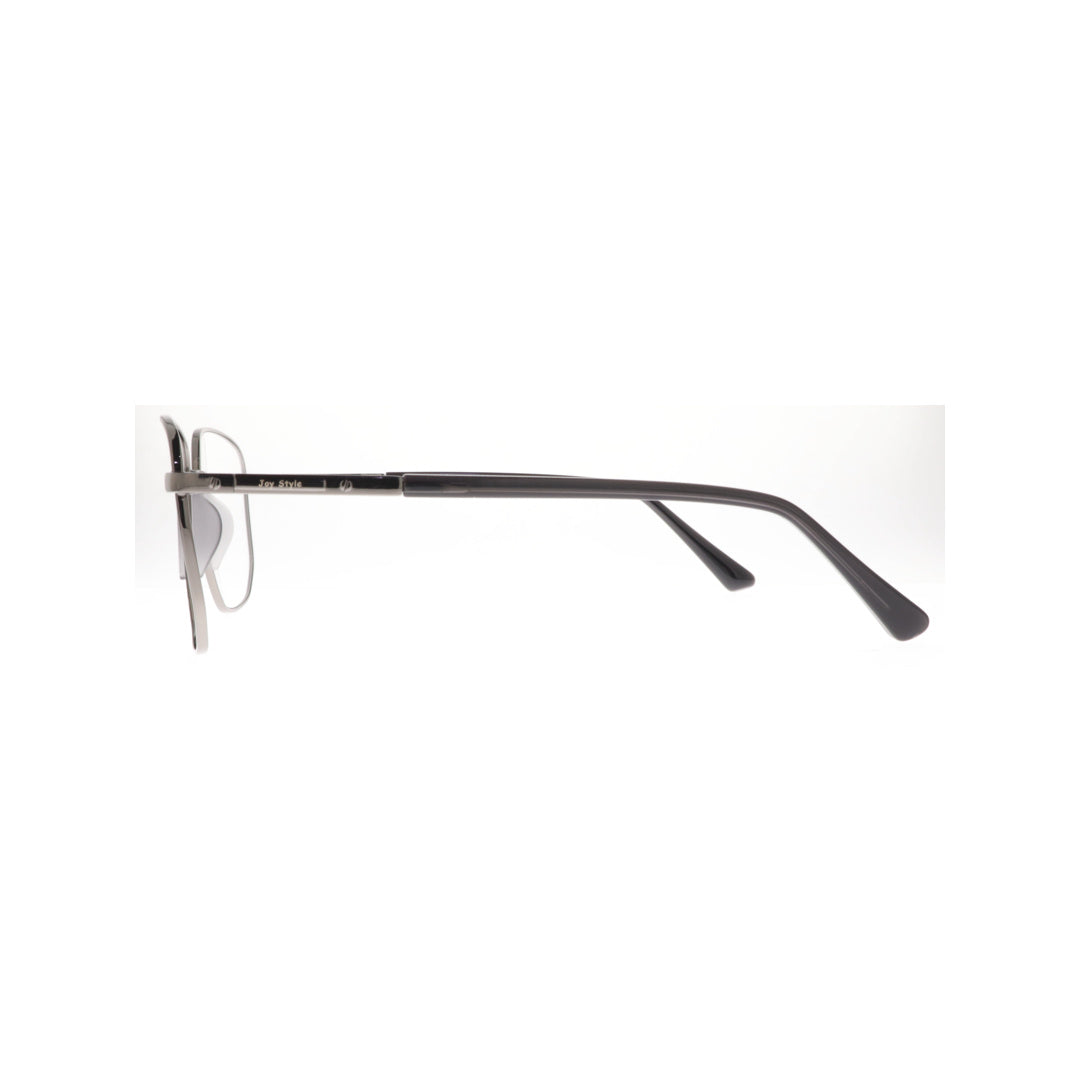 Joy Style For Unisex Metal Eyeglasses Square Size 55 6409c2 Gunmetal