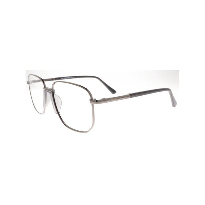 Joy Style For Unisex Metal Eyeglasses Square Size 55 6409c2 Gunmetal