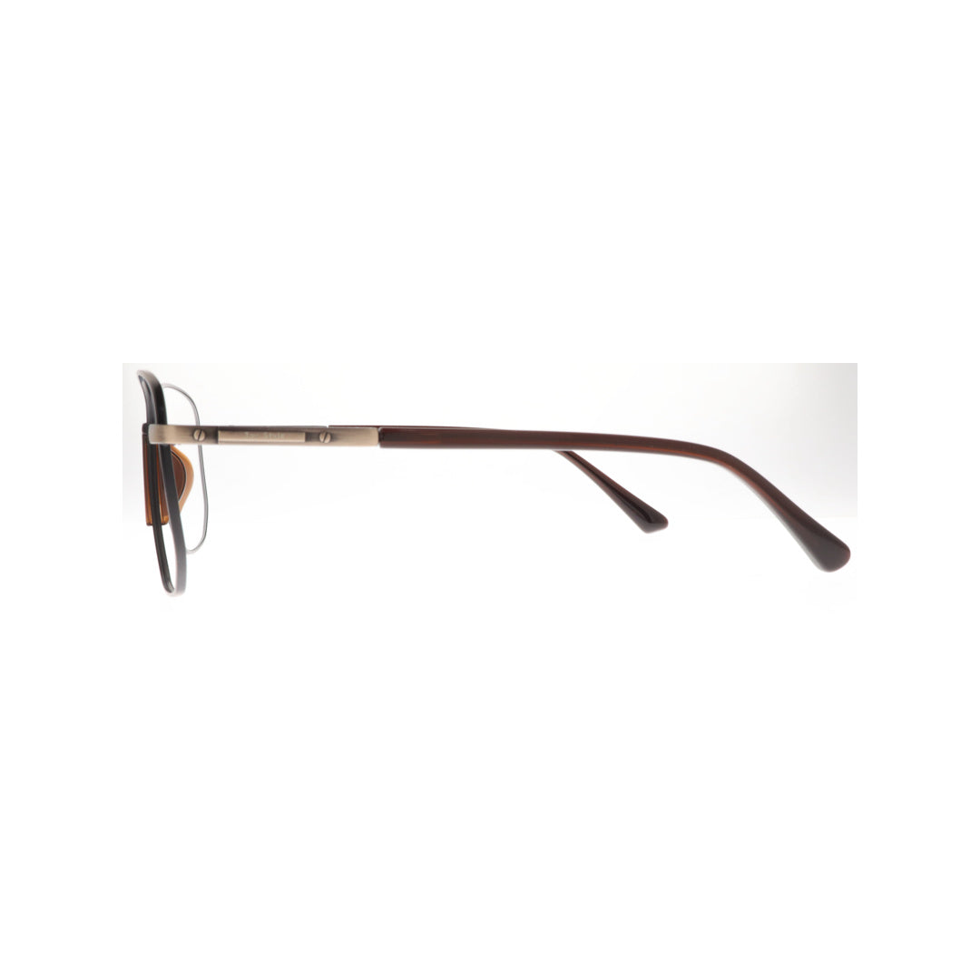 Joy Style For Unisex Metal Eyeglasses Square Size 55 6409c3 Bronze