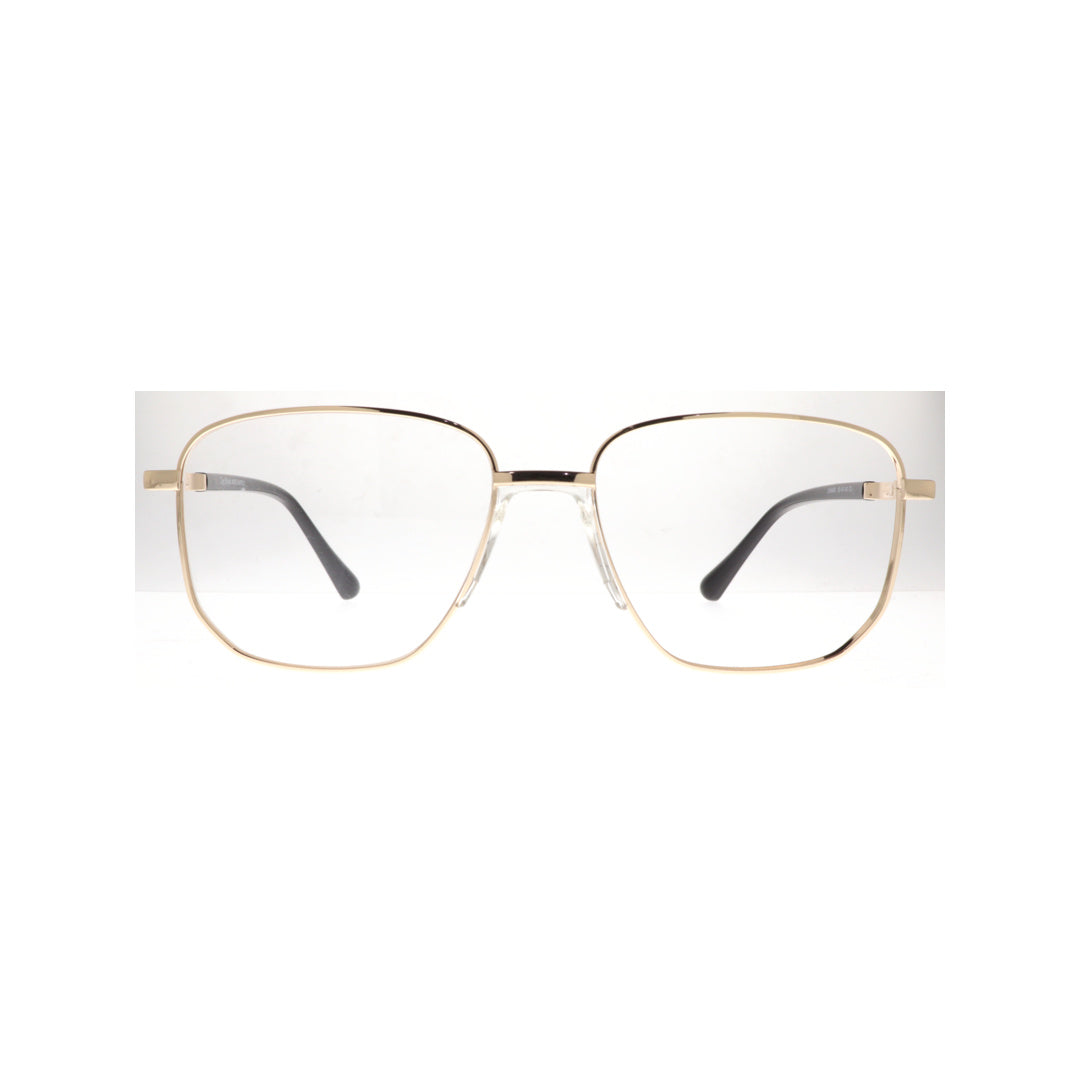 Joy Style For Unisex Metal Eyeglasses Square Size 55 6409c5 Gold