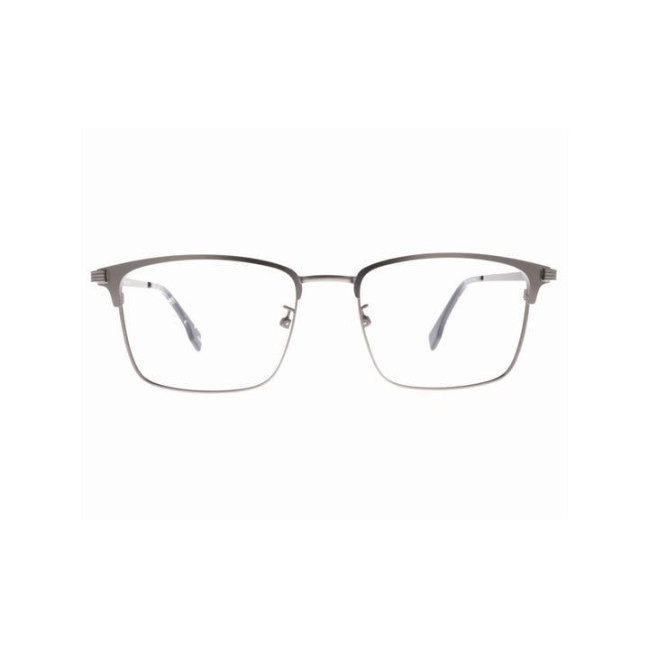 Joy Style For Unisex Metal Eyeglasses Square Size 55 8219c2 Gunmetal